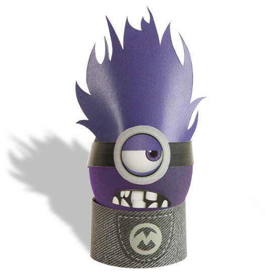 stuffed purple minion