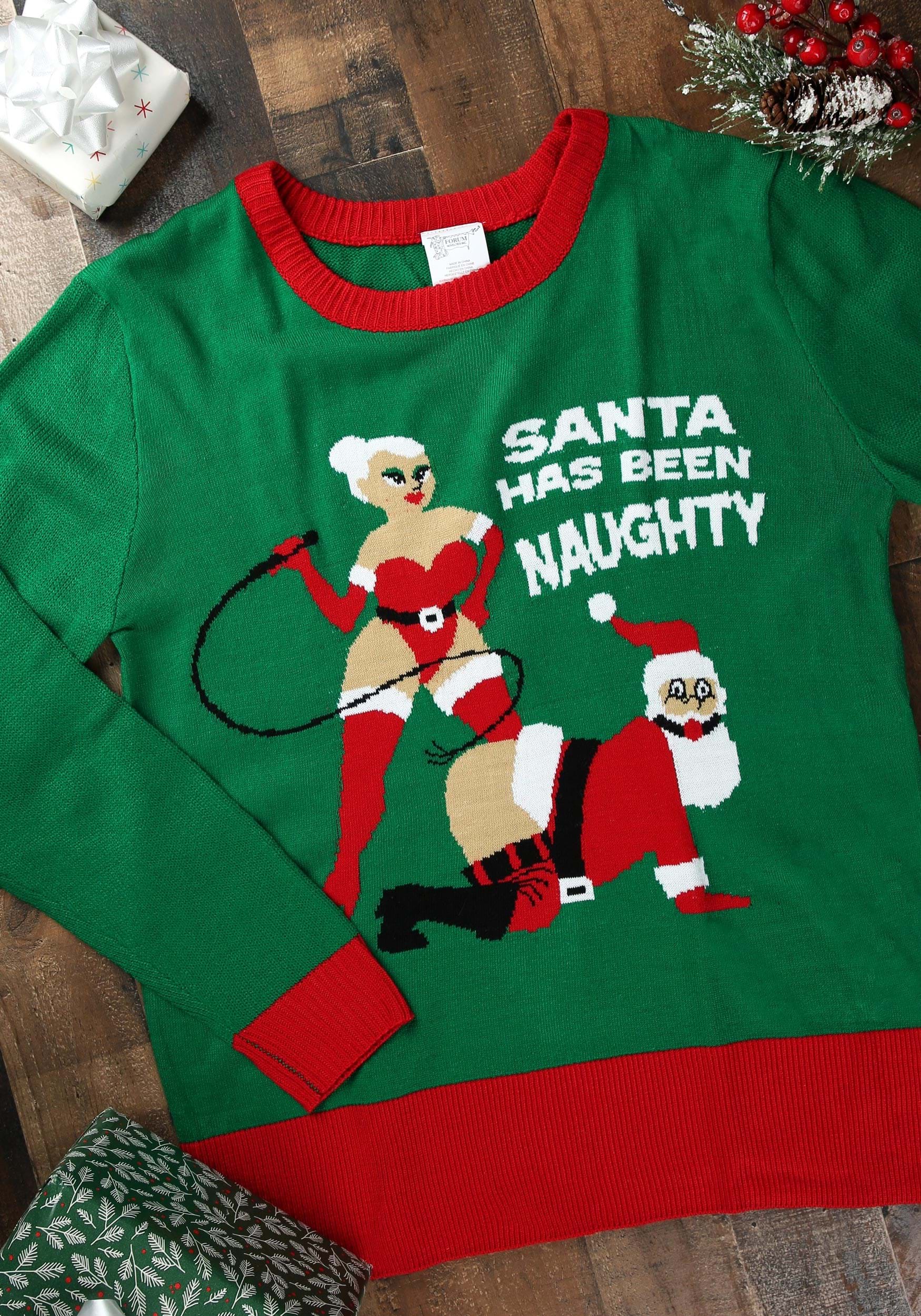 Santa Has Been Naughty Christmas Sweater