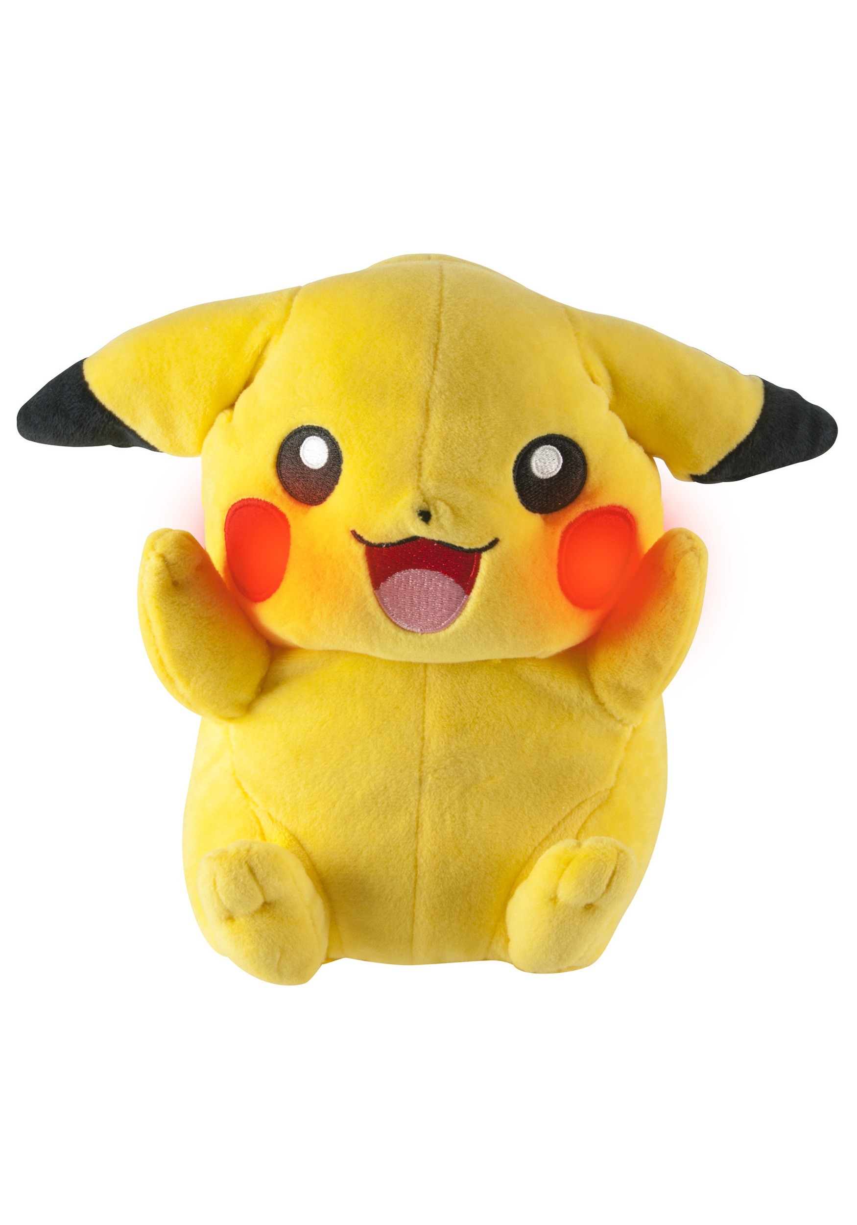 fuzzy pikachu plush