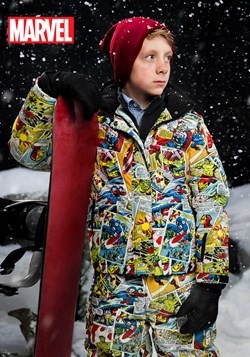 Marvel Comic Snow Jacket (Adult & Kid sizes)