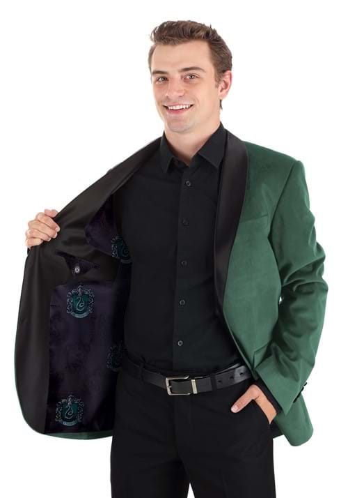 Harry Potter Slytherin Men S Deluxe Blazer Harry Potter Apparel 80