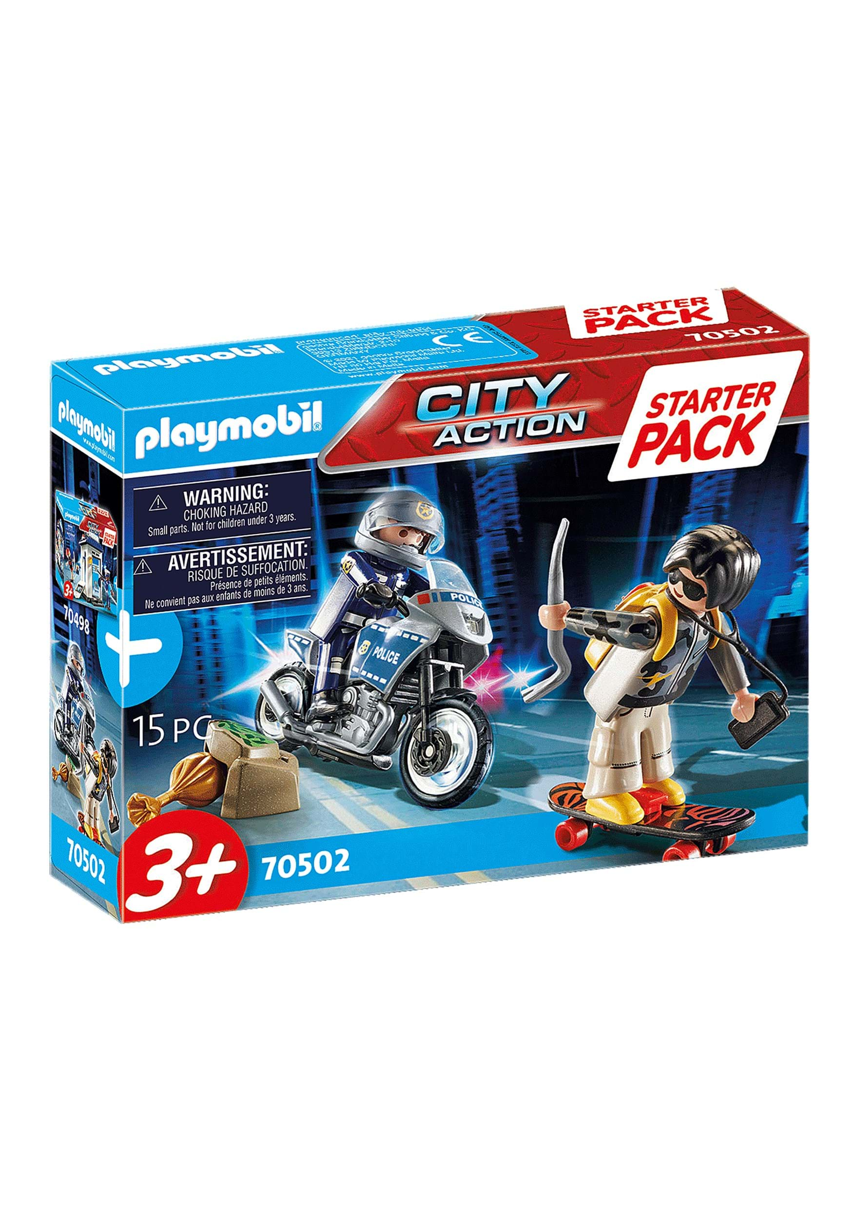 Police Chase Starter Pack Playmobil Playset Ify