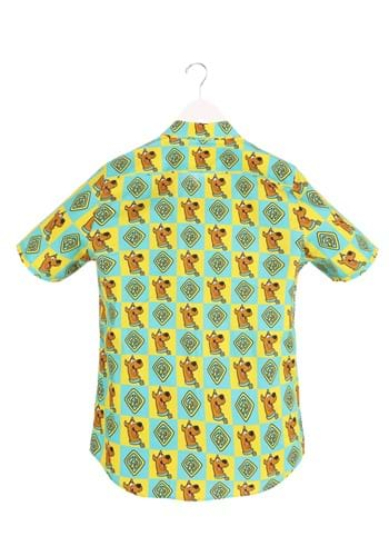 Adult Scooby Doo Collar Shirt For Men