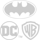 Batman, DC Comics, and Warner Bros. logos