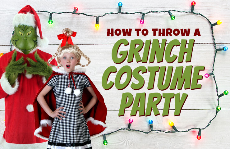 The Grinch Halloween Costume  Halloween games for kids, Halloween games  adults, Halloween party kids