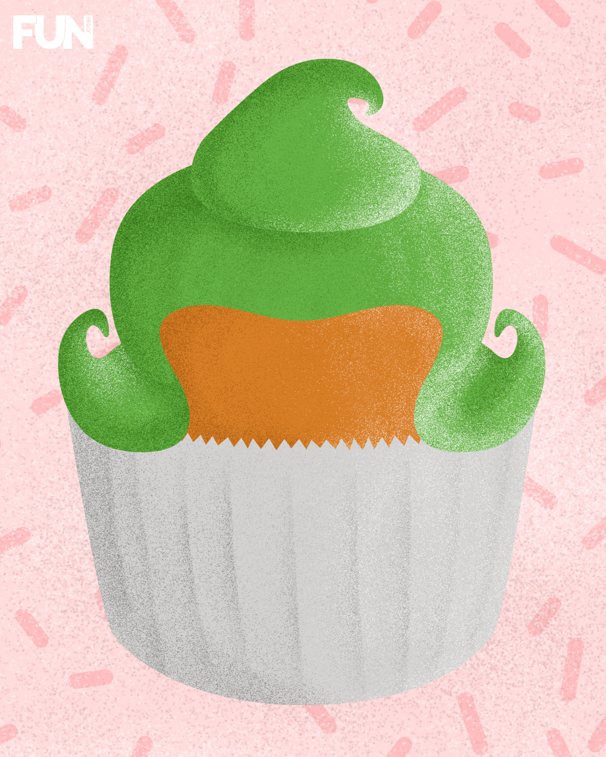 Oompa-Loompa Cupcakes