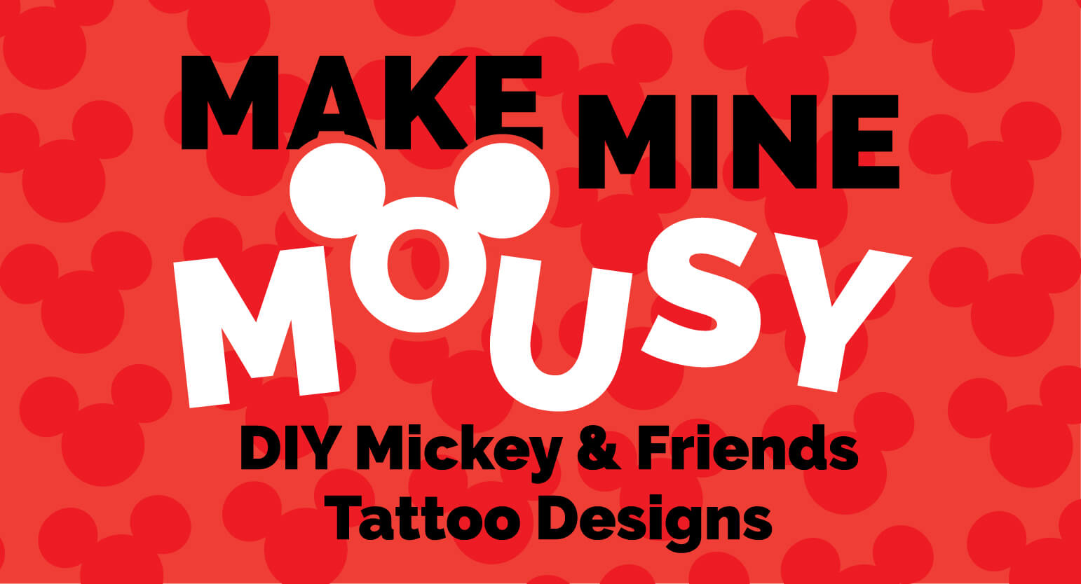 minnie mouse bow tattoos designs