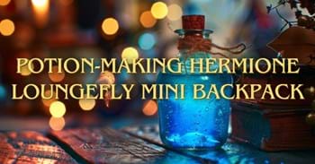 Stir Up Your Style with Loungefly's Hermione Potion-Making Mini Backpack