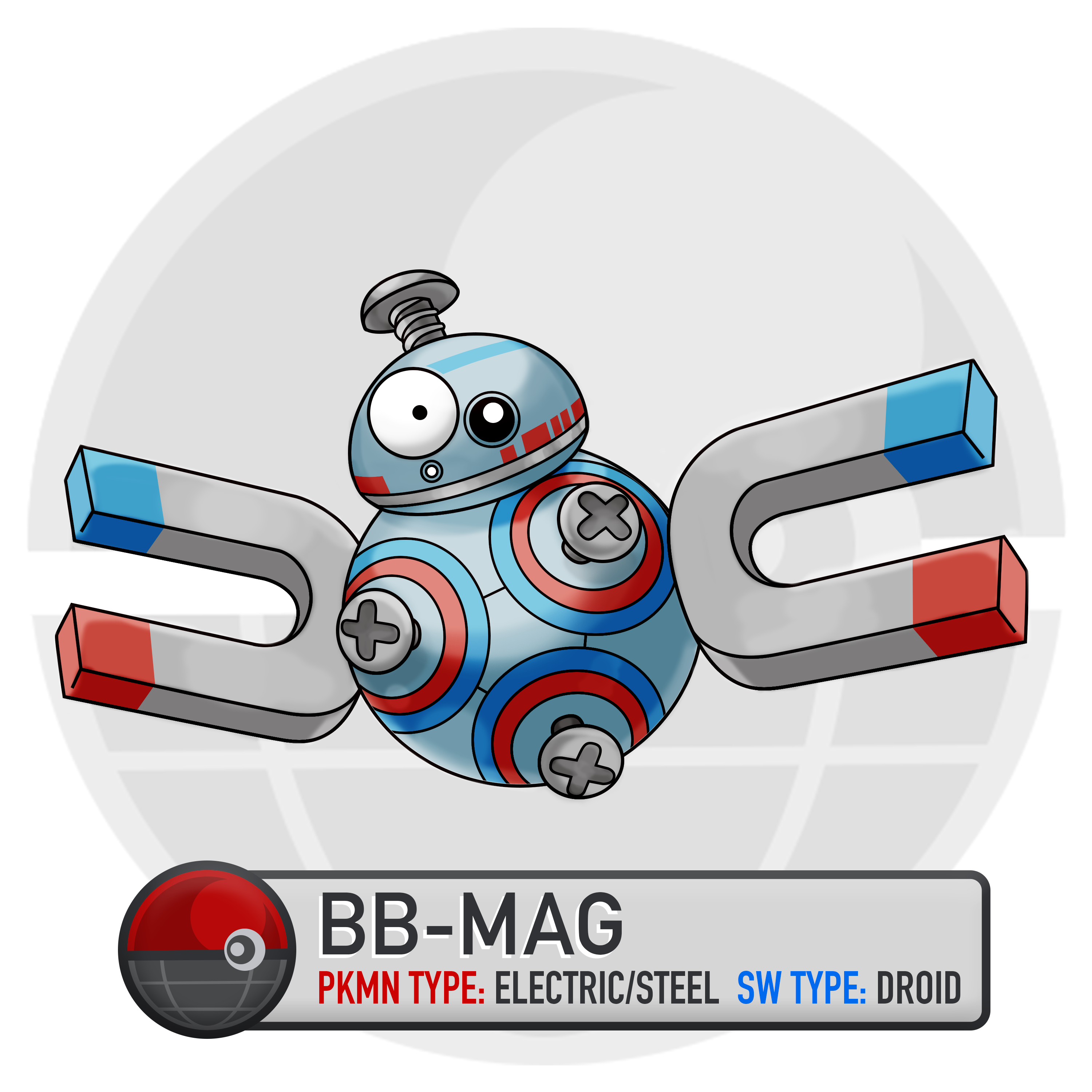 BB-8 Magnamite Mash Up