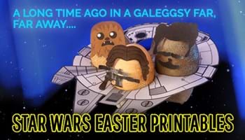 Star Wars Easter Printables from a Galeggsy Far, Far Away [Printables]