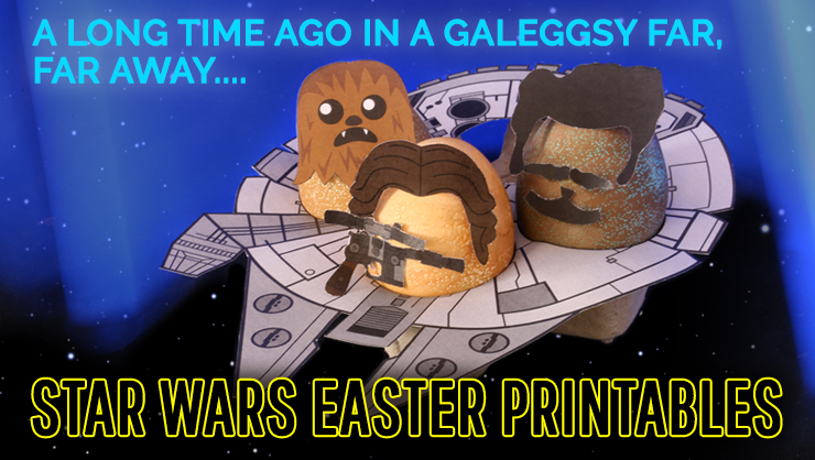 A Galeggsy Far, Far Away: Star Wars Easter Printables