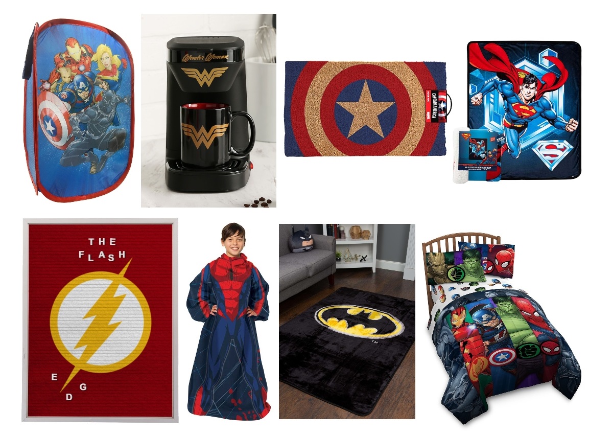 Superhero Décor and Home Goods