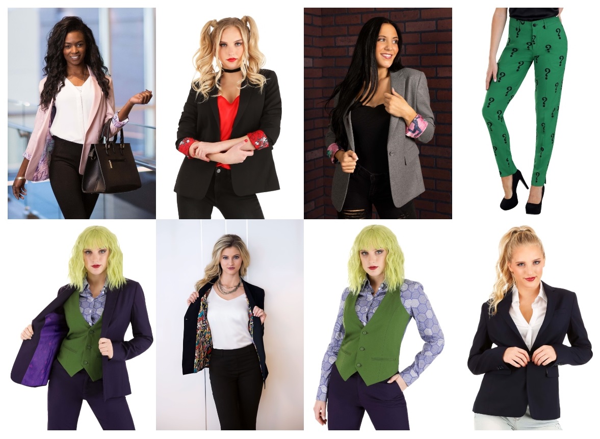 Women's Superhero Blazers and Suits