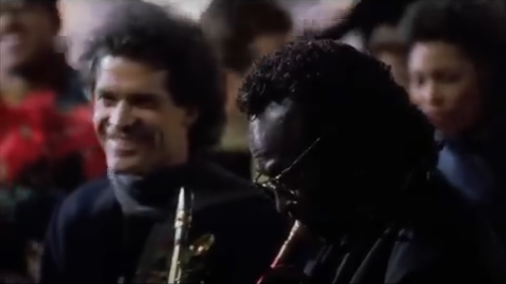 Miles Davis in Scrooged