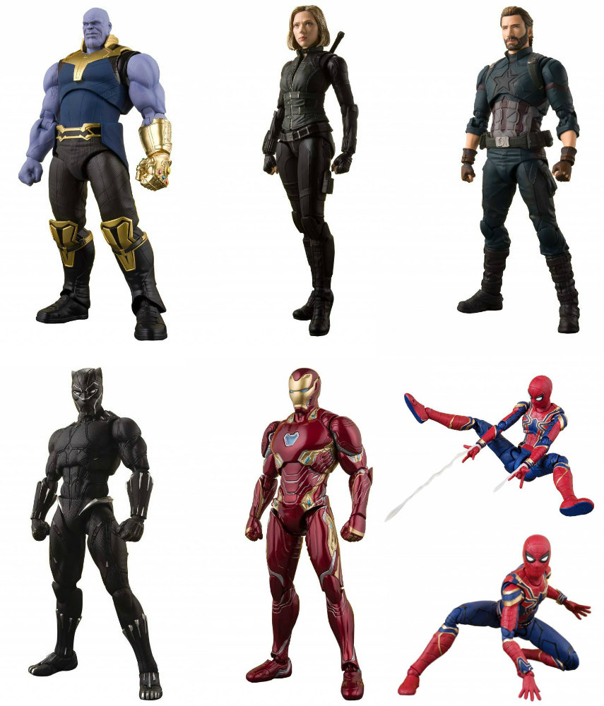 realistic marvel action figures