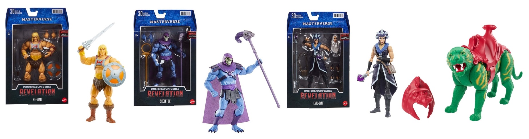 Masters of the Universe Action Figures