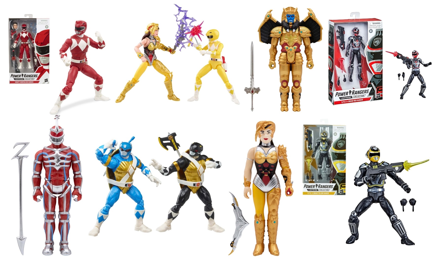 Power Rangers Action Figures