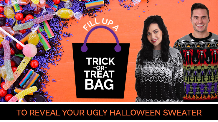 Fill Up a Trick-or-Treat Bag to Reveal Your Ugly Halloween Sweater [Quiz]