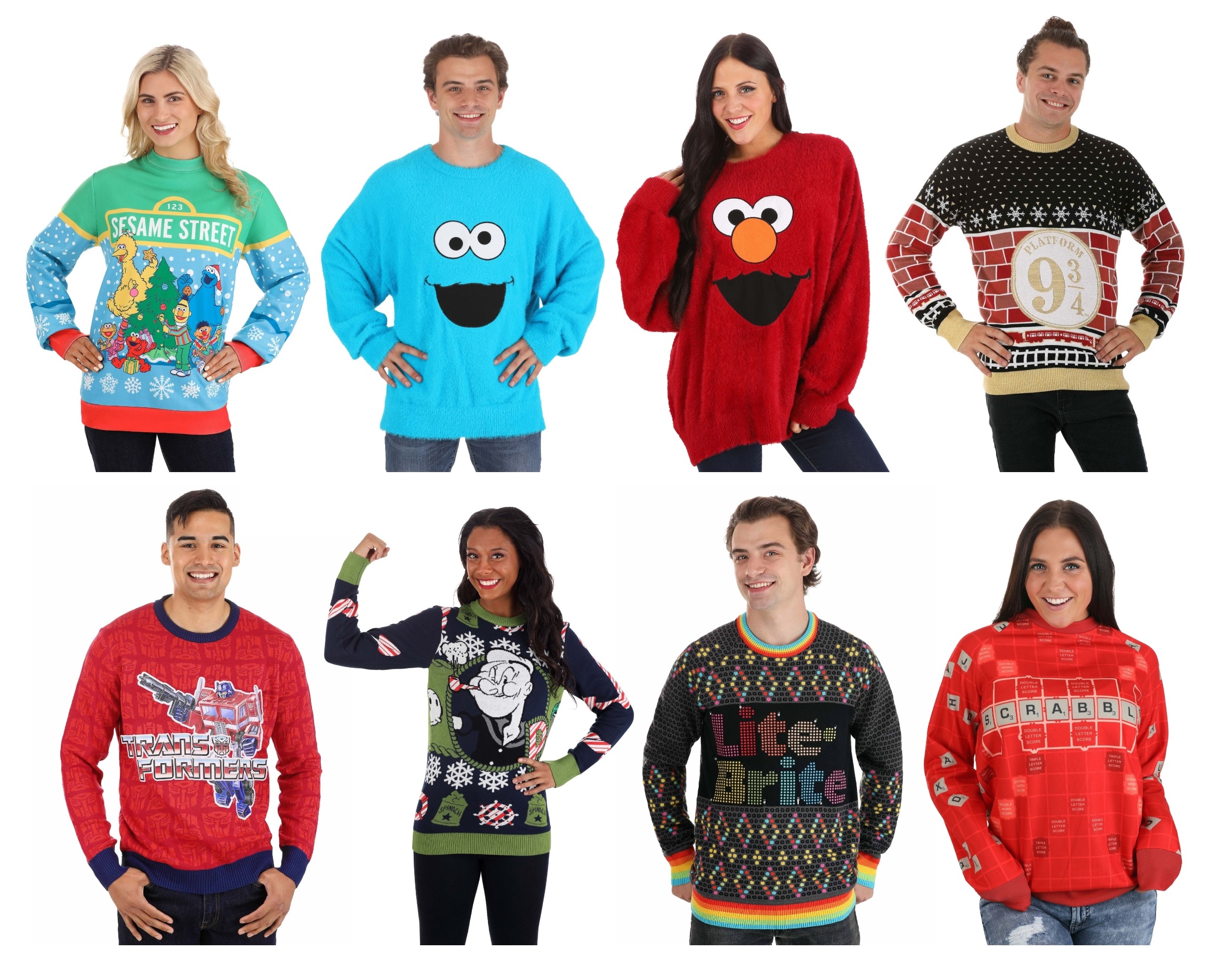 Fun holiday clearance sweaters