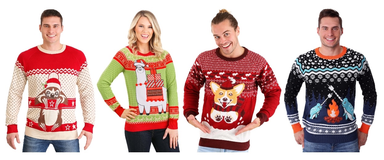 Ugly Holiday Sweaters for When You re Feeling a Little Extra Gift Guide FUN Blog