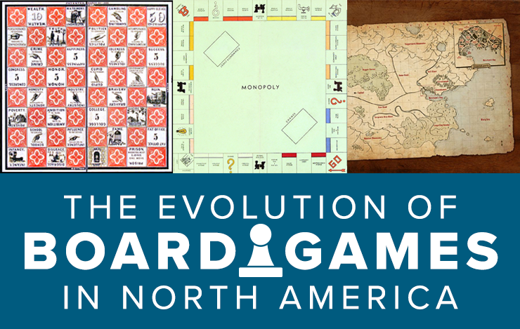 La evolución de los juegos de mesa en Norteamérica