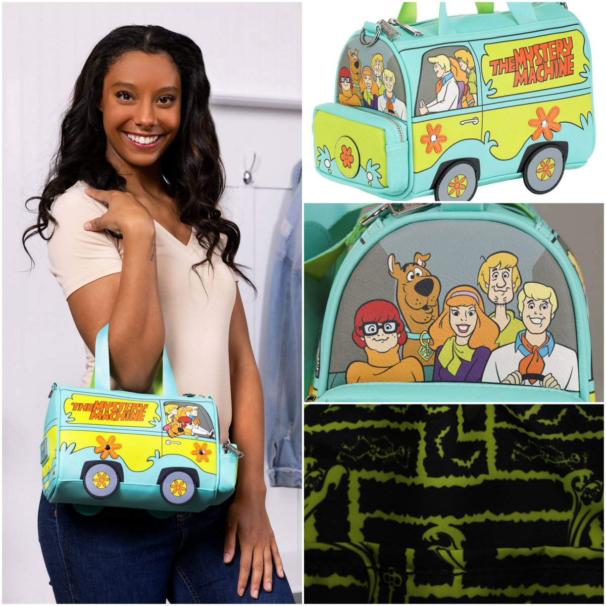 Scooby-Doo Mystery Machine Crossbody Bag by Loungefly