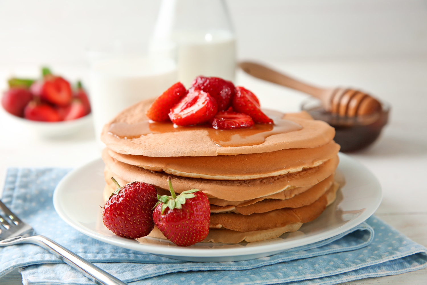 Strawberry Pancakes