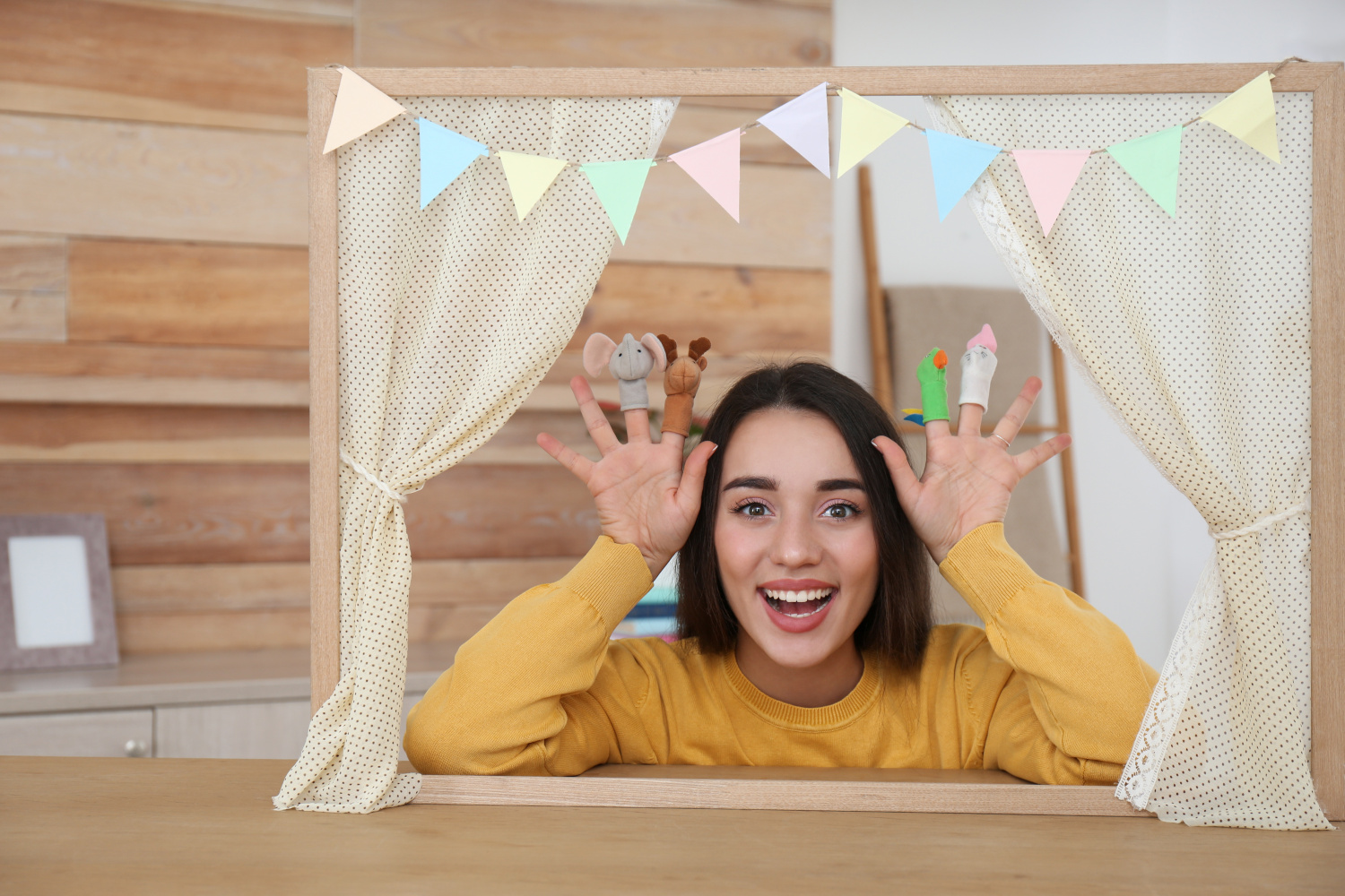 Puppet Show at Home