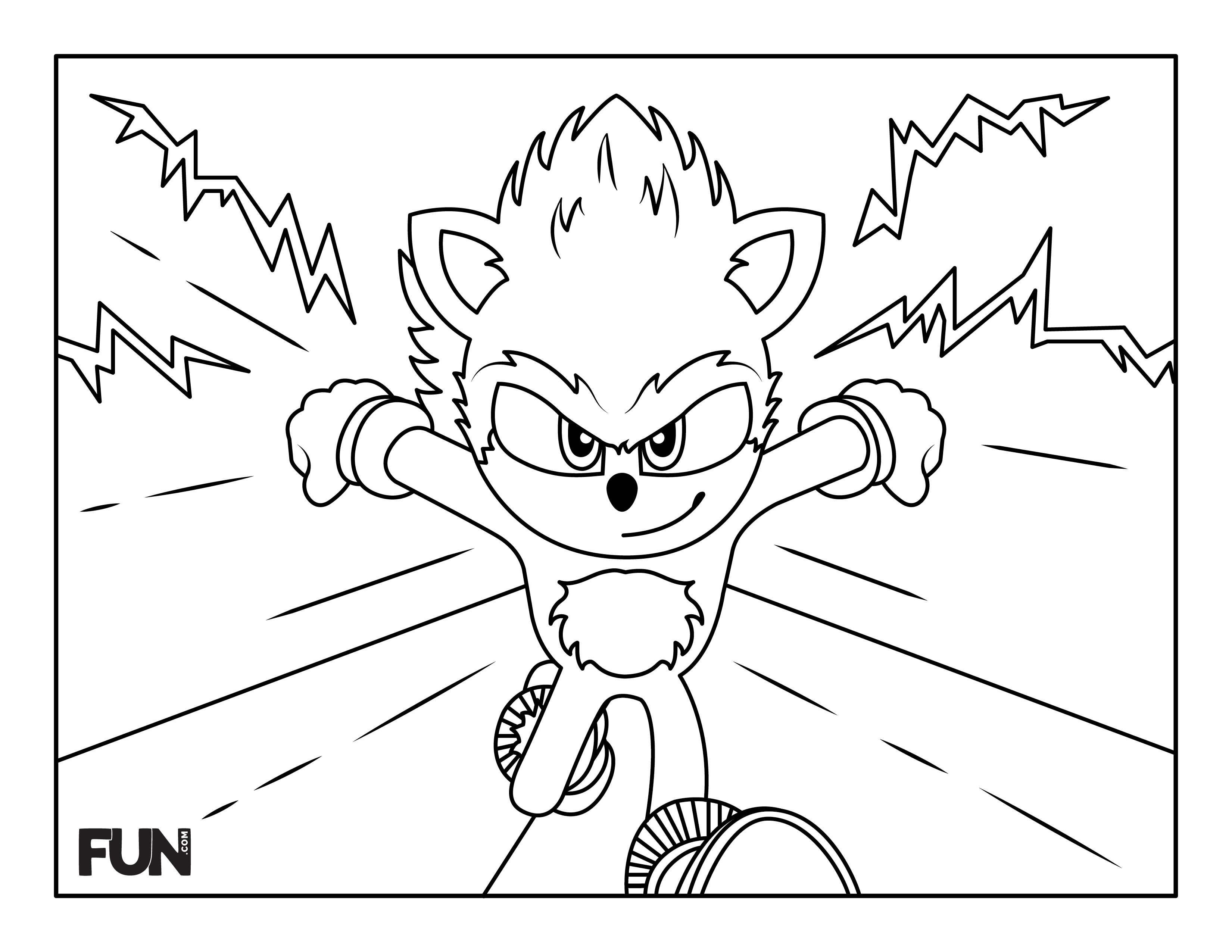 100+ Sonic the Hedgehog Coloring Pages Free - GBColoring