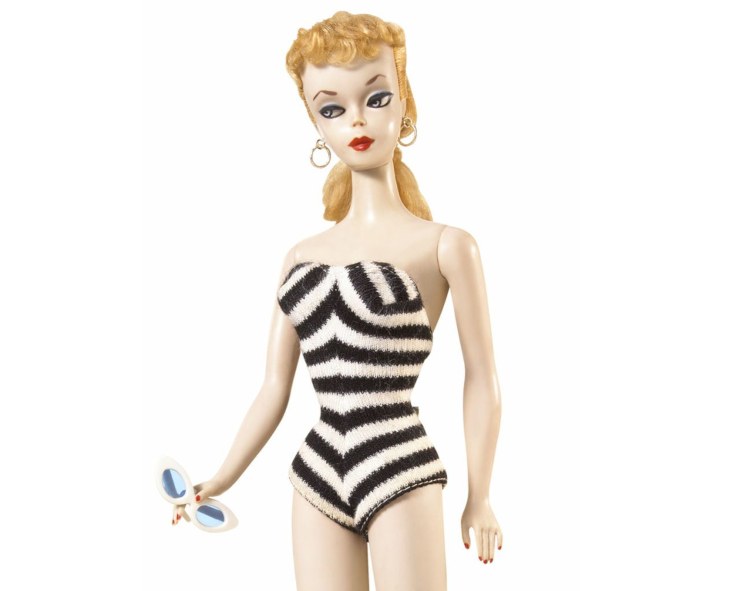 The First Barbie Doll