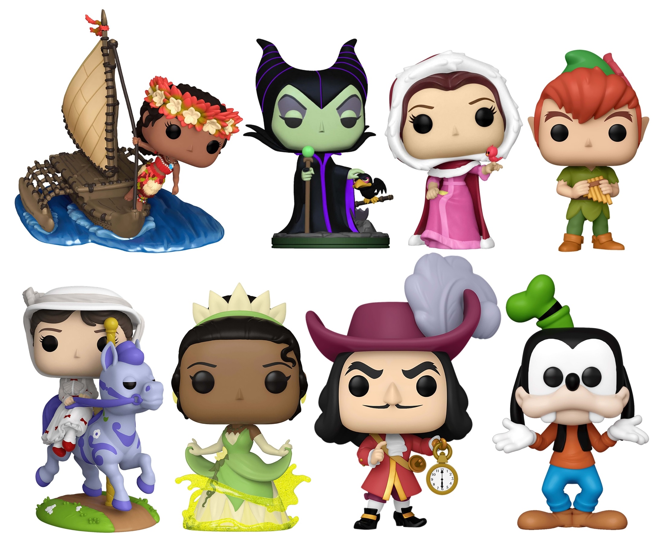 Different types of store funko pops