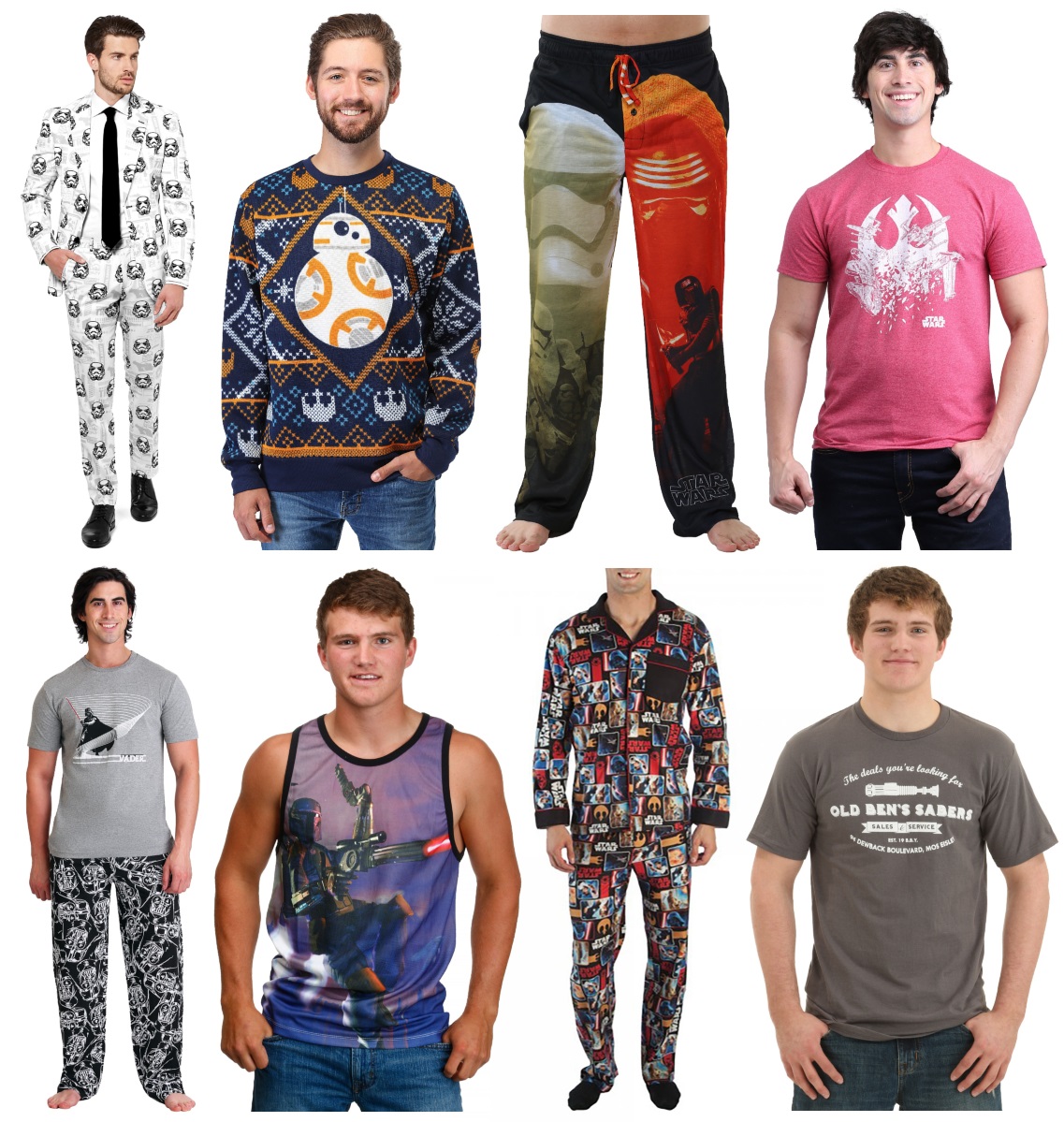 Mens star deals wars clothing