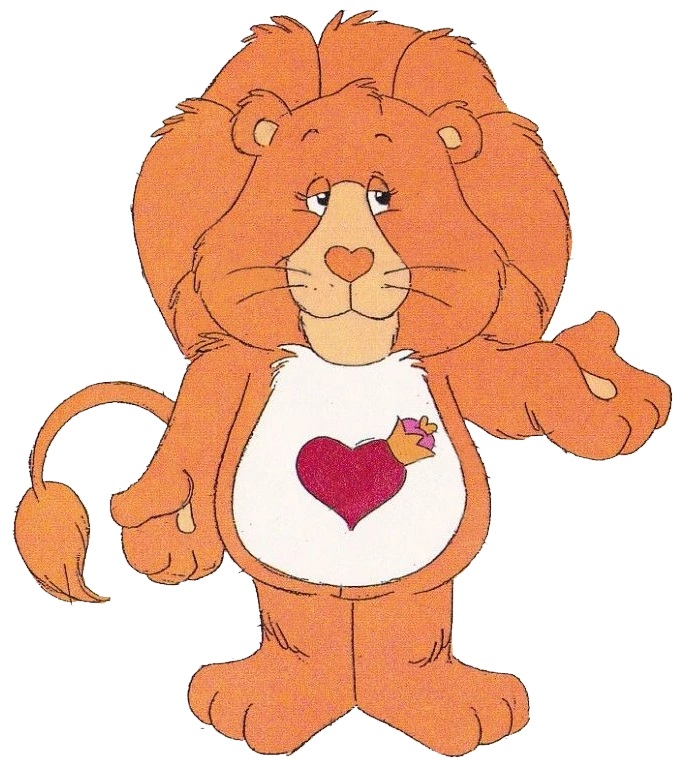 Care bear 2024 lock heart