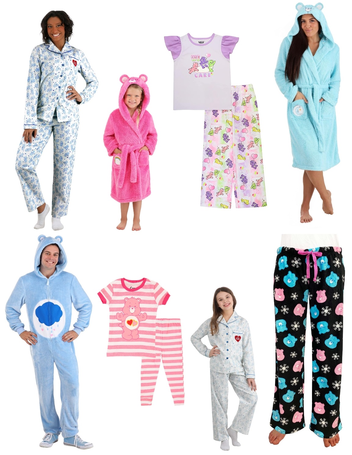 Care Bear Pajamas and Loungewear