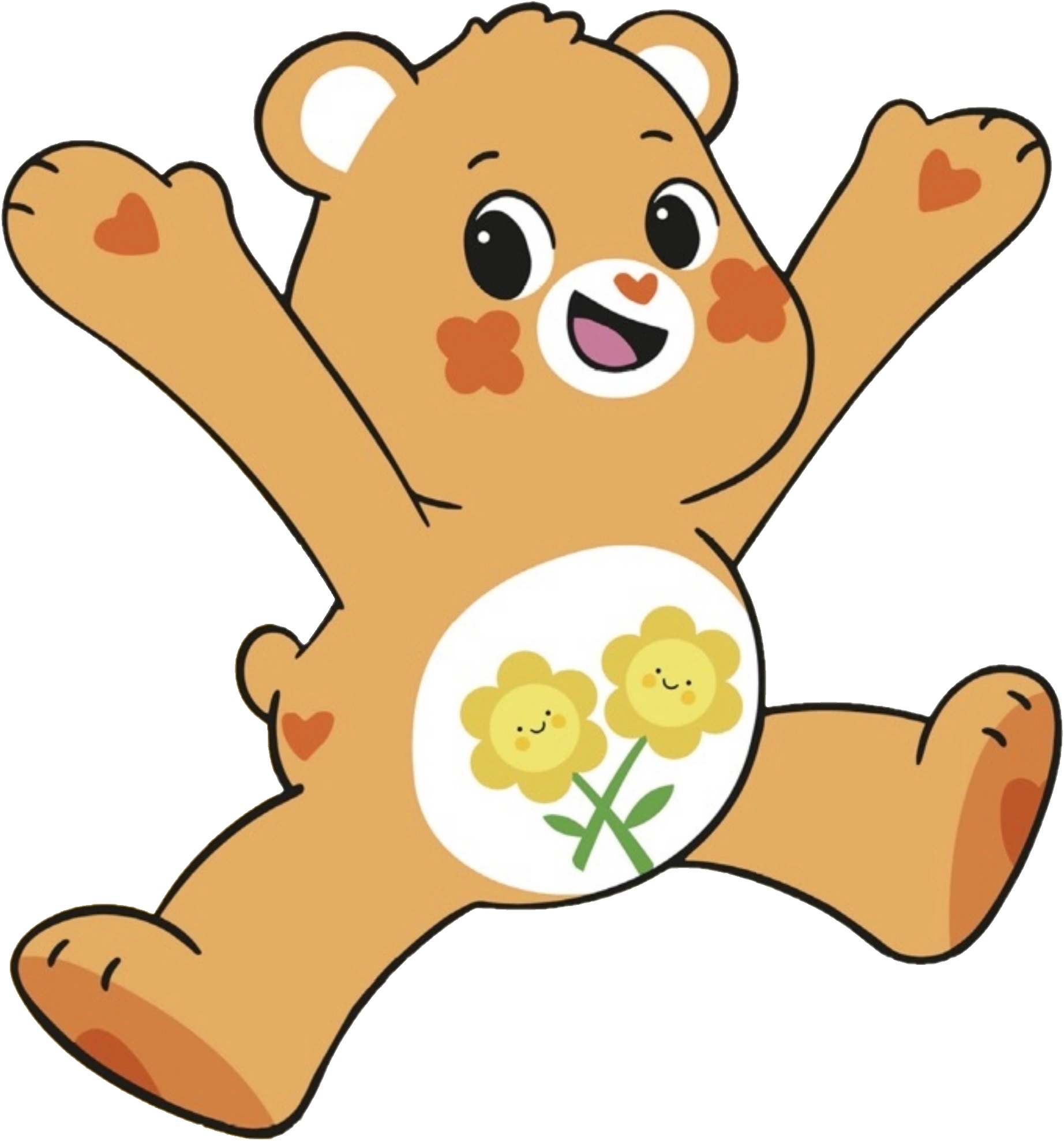 Orange store care bear