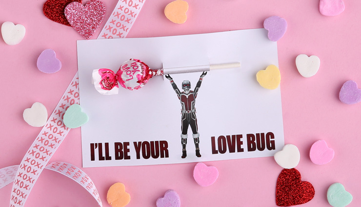 Ant-Man Valentine's Day Printable Card