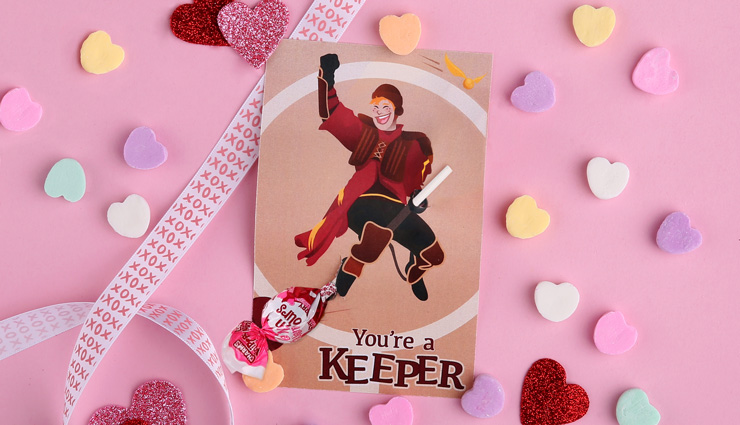 Harry Potter Valentine's Day Card