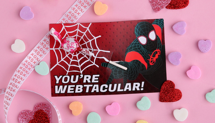 Spider-man Valentine's Day Card