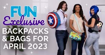 FUN.com Exclusive Backpacks and Bags for April 2023