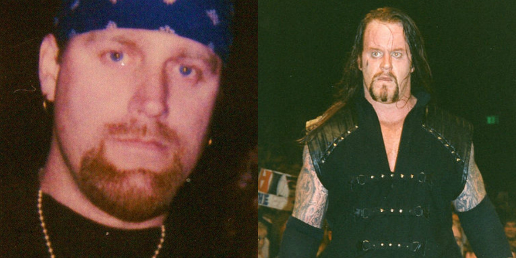 The Fake Undertaker (Brian Lee) The Undertaker (Mark Calaway)