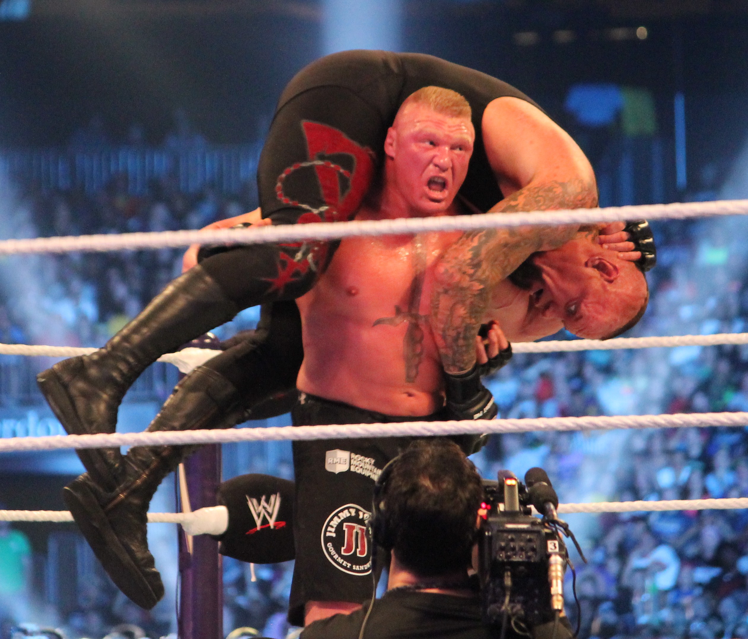 wwe brock lesnar vs undertaker wrestlemania 30