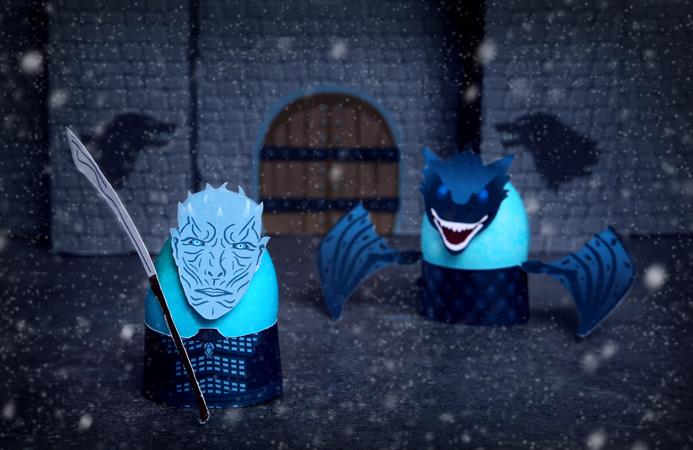 The Night King and Ice Dragon Easter Eggs