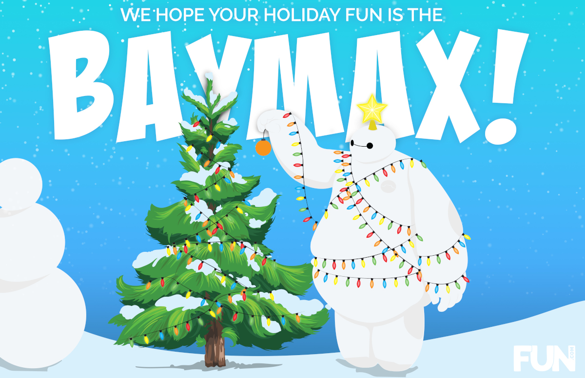 Baymax Holiday Card