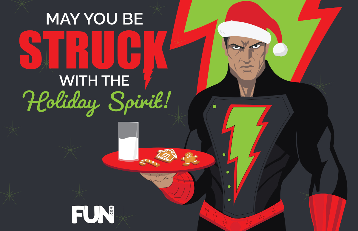 Black Adam Holiday Card