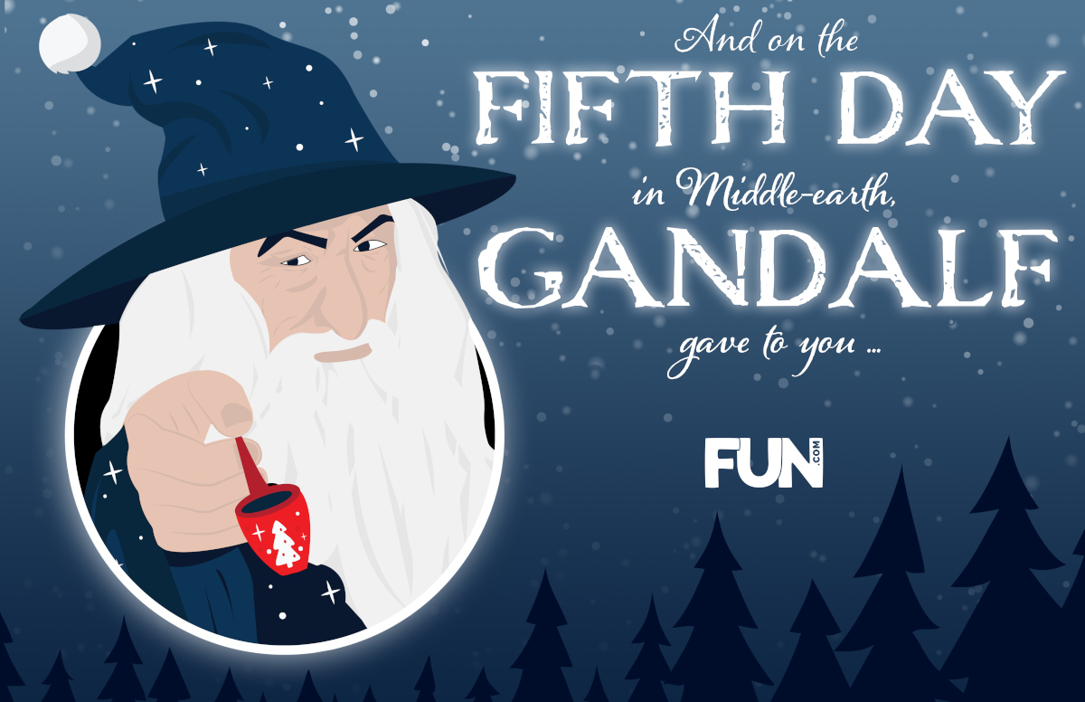 The Lord of the Rings Holiday Card