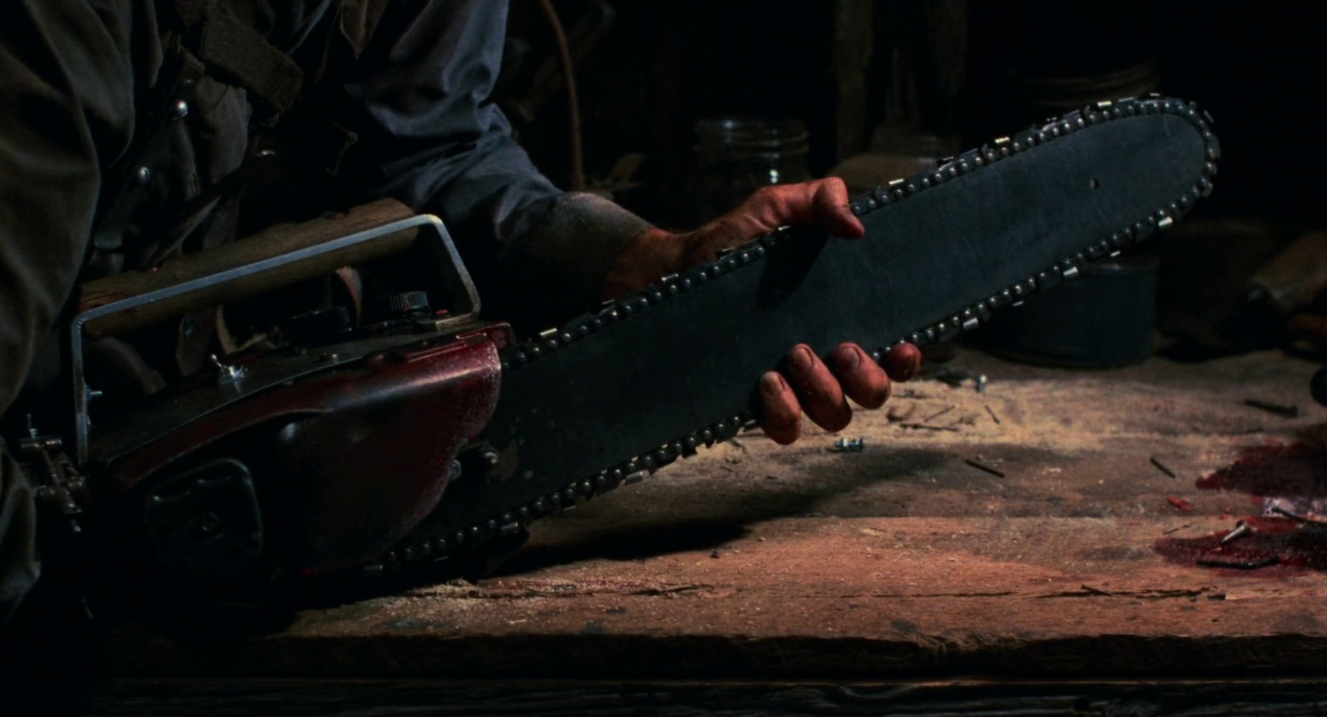 Chainsaw Hand in Evil Dead II