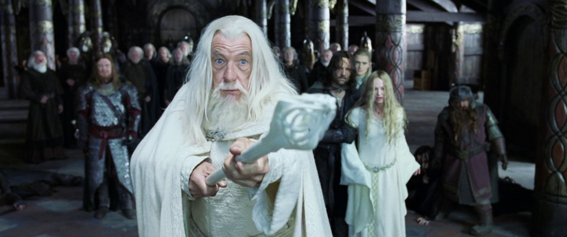 Gandalf's Staff in The Two Towers
