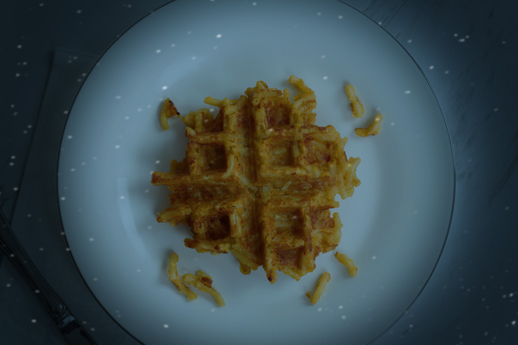 Mac 'n Cheese Waffle