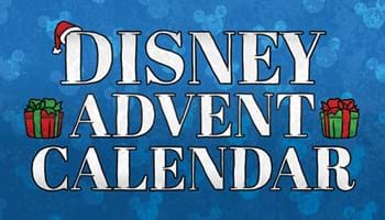 Disney Advent Calendar Printable