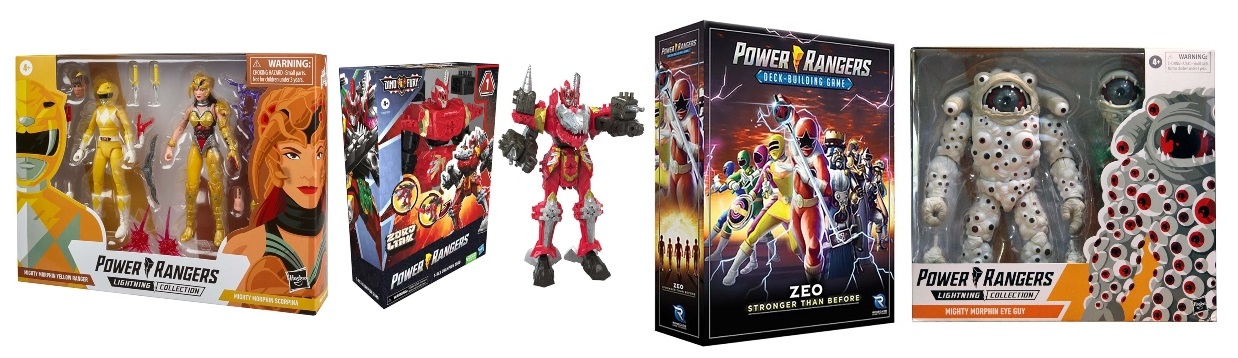 Power Rangers Toys and Games